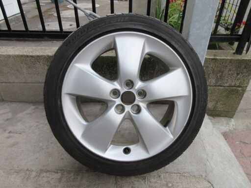 トヨタ プリウス30 ツーリング純正 17インチアルミホイール1本 補修用に！