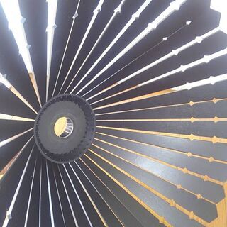 美品　IKEA RYSSBY　2014　ランプシェード黒 +HEMMA　電球付の画像