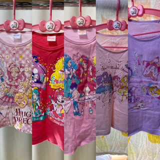 プリキュア Tシャツ セットの画像