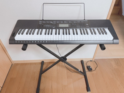 CASIO キーボード ピアノ スタンド付