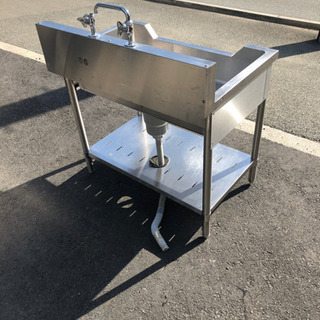 ⭐︎中古品 タニコー 1槽シンク(舟型) 900×600×800