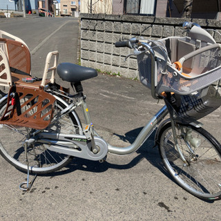 子供乗せ自転車　三人乗り ブリヂストン　中古