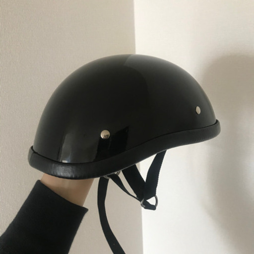 バイクヘルメット　黒