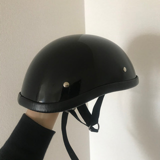 バイクヘルメット　黒