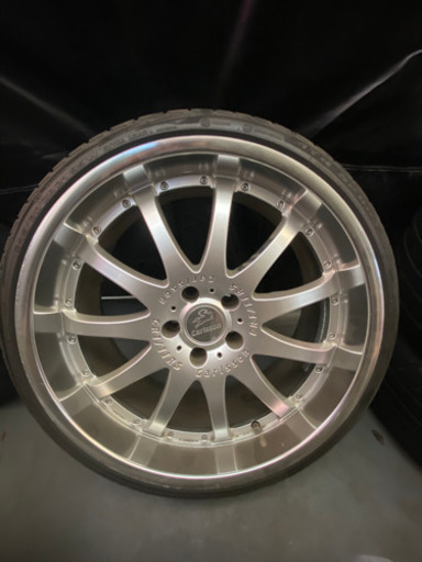 カールソン1/11スポーク21インチ　アルミ4本のみ