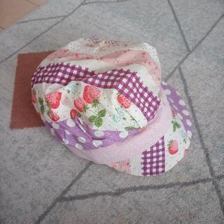 リバーシブル　子ども用帽子の画像