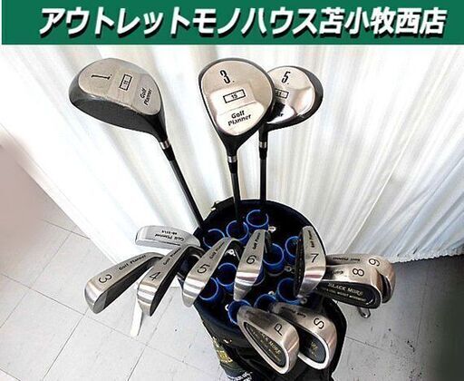 左用 左利き レフティー ゴルフセット キャディバッグ付き ゴルフプランナー 中古 苫小牧西店
