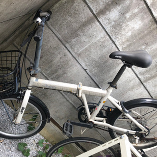 jeep シティサイクル 自転車 折り畳み