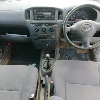 車検令和5年4月 珍しいワゴン車検2年プロボックス 5MT 4WD 社外17インチアルミ オマケホイール付き カード払い可 支払総額39.8万円★★の画像