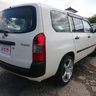 車検令和5年4月 珍しいワゴン車検2年プロボックス 5MT 4WD 社外17インチアルミ オマケホイール付き カード払い可 支払総額39.8万円★★の画像