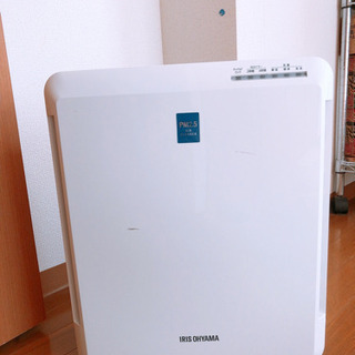 アイリスオーヤマ 空気清浄機 花粉 PM2.5 除去 ~14畳 PMAC-100 ホワイトの画像