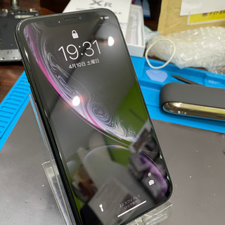 【売却済み】iPhone XR ブラック　128GB SIMフリーの画像