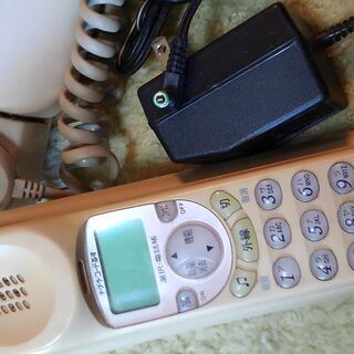 【ジャンク品】サンヨー　てぶらコードるす　FAX　