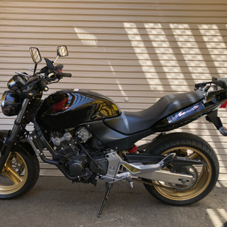ホンダ　ホーネット250　後期型！　ブラック！　リアキャリア、ト...