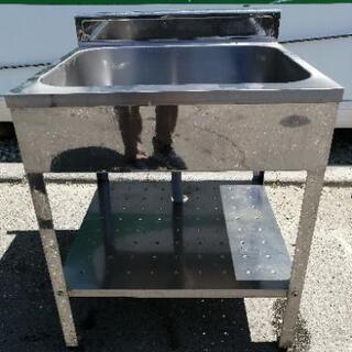 スチール　洗面台　高さ78cm 横60cm 奥行き55cmの画像