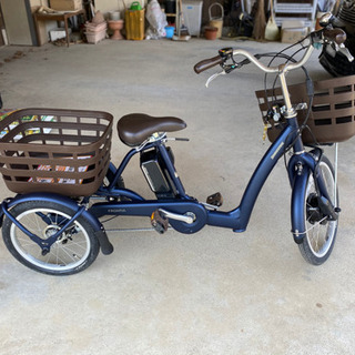 ブリヂストン　電動アシスト三輪車　フロンティアラクットワゴンの画像