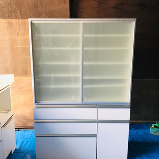 送料込み　SAクラフト 食器棚・キッチンボード 食器棚-HAシリーズ-株式会社エスエークラフト 食器棚 リビング収納