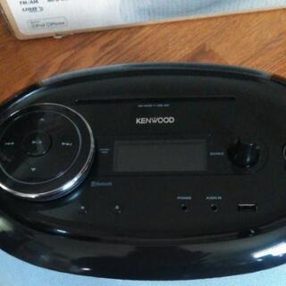 KENWOOD CDラジオ 未使用に近いの画像