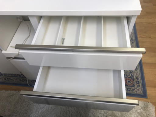 【リサイクルサービス八光　田上店　配達・設置OK】ニトリ　キッチンボード　90KB－WH　食器棚 リサイクルサービス八光 田上店 配達・設置OK】ニトリ キッチンボード