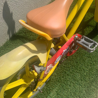 子供の 自転車　16インチ　鬼滅の刃 善逸風の画像