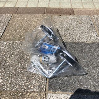 子供自転車18インチ（補助輪あり）の画像