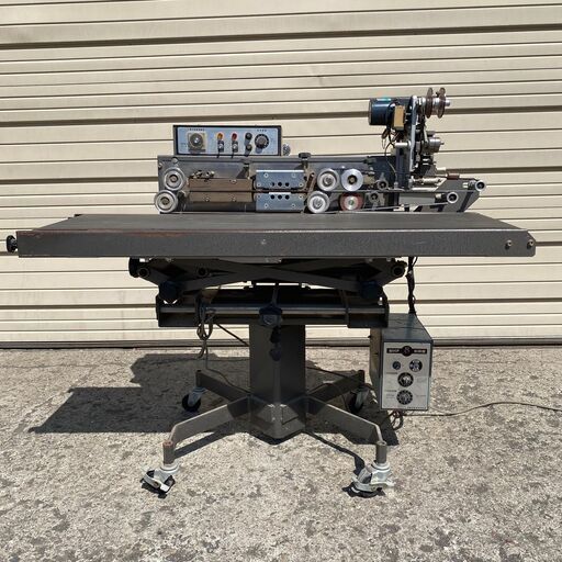 滋賀包装機 エンドレスシーラーⅢ型 通電確認 エンドレスシーラー ② 菊E