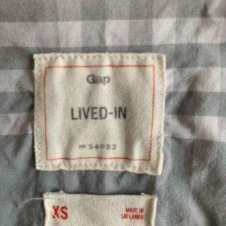 GAP７分袖XS　シャツ