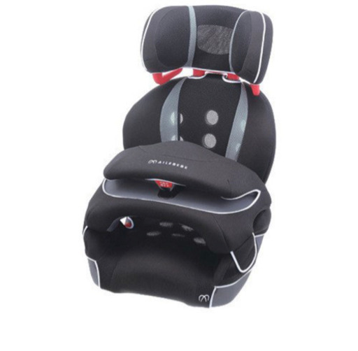 ジュニアシート エールベベ 車 サラット　試乗のみ美品