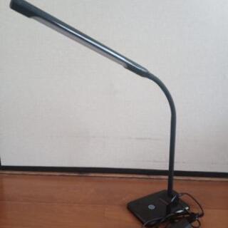 LEDデスクスタンド シンプル　黒