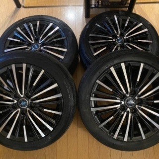 17インチ　ホイール　ブラポリ　ドルフレン