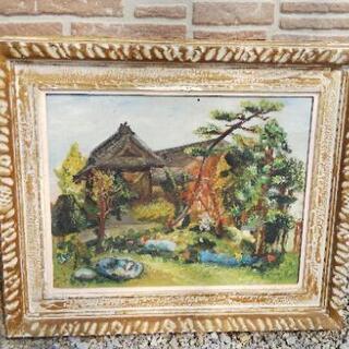 額付油絵3点お譲りします。の画像