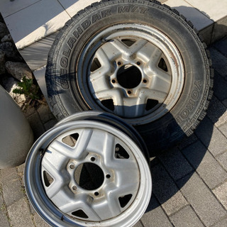 ジムニー 純正ホイール ジオランダー MT 185/85R16の画像