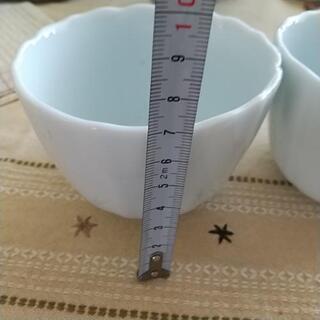 白い深鉢２枚の画像