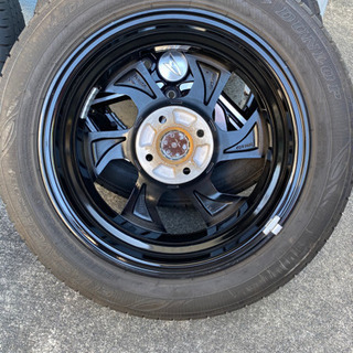 ダイハツ車純正14インチアルミセット。の画像