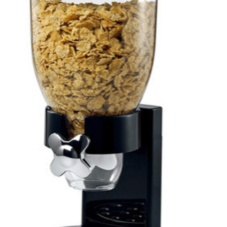 ポップンディスペンサー(フードディスペンサー) ブラック