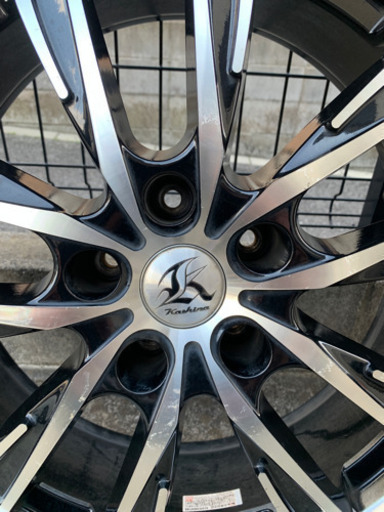 20インチアルミホイールタイヤ4本セット