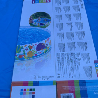 直径1メートル83センチ　プールの画像