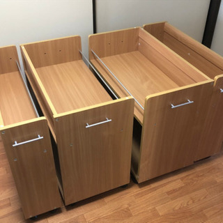 《お譲り先決定》押入れ収納 ラック 本棚 2種×2個セット計4個...