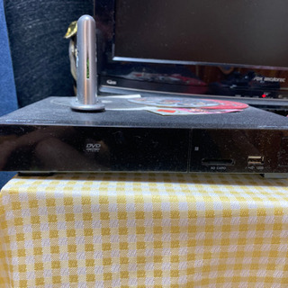 DVDプレーヤー、PS3、テレビセットの画像