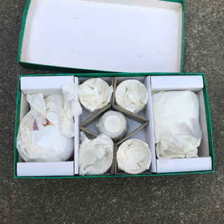 日本酒用のとっくりとおちょこ(新品未使用)の画像