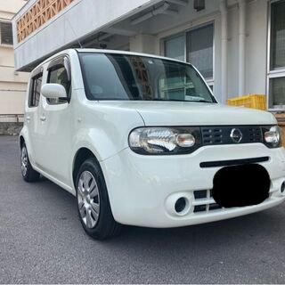 日産　キューブ　H24年式　6.6万ｋｍ　純正ナビ付