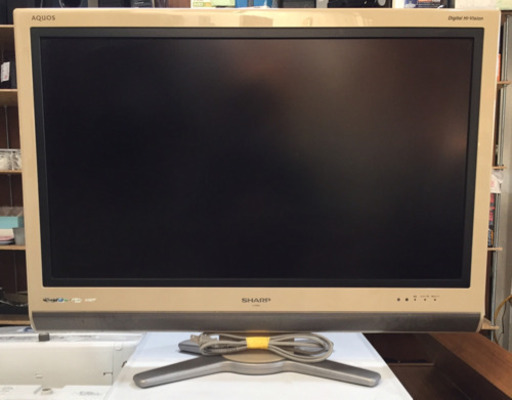 ◆動作品◆SHARP AQUOS 喜多俊之デザイン 32V型 2008年製 LC-32D30 B-CAS付 希少ベージュ シャープ 液晶テレビ アクオス
