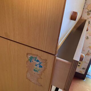 子供用タンスの画像