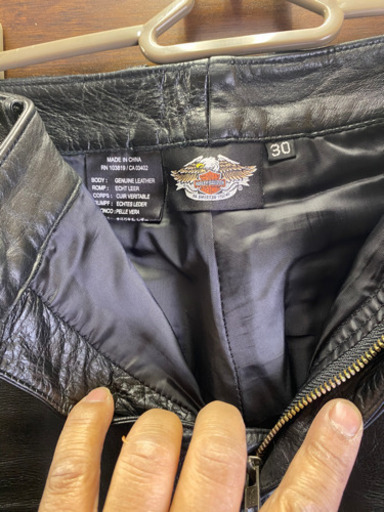 HARLEY-DAVIDSON レザーパンツ 30インチ