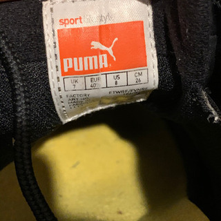 PUMA ゴルフシューズの画像