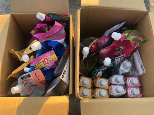 シャンプー、リンスー詰め替えまとめ売り