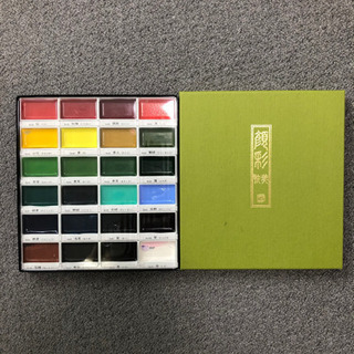 呉竹絵具 顔彩耽美24色