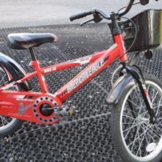 子供用自転車　18インチ　【補助輪有り】