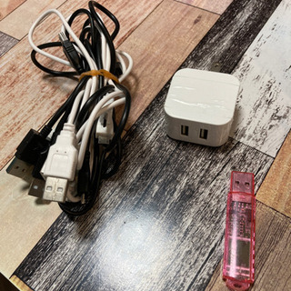 【通電OK】いろんなケーブル＋USBメモリ