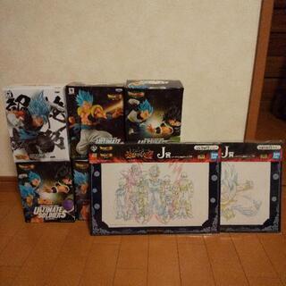 お値下げ！ドラゴンボール一番くじフィギュア6体&原画アート2枚